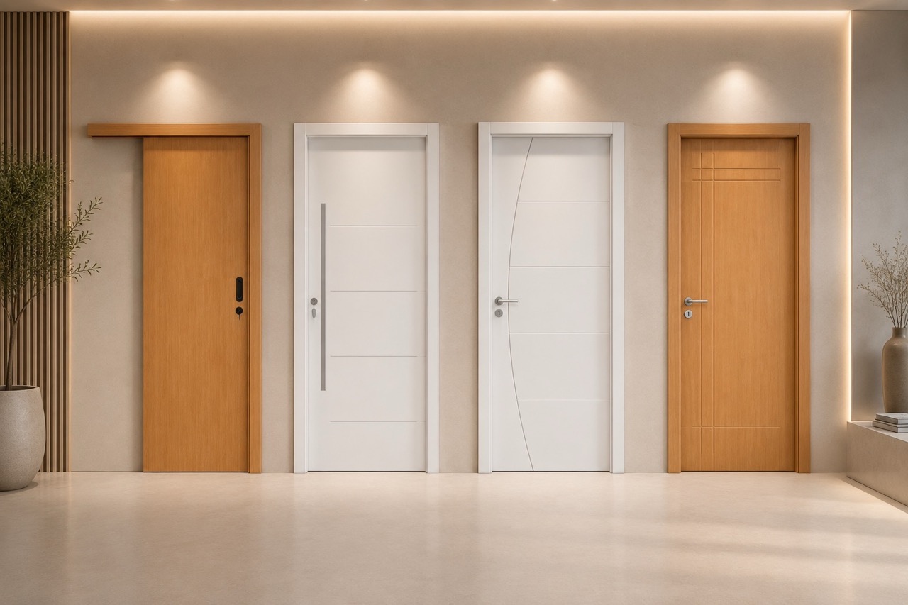 Porta em ambiente decorado — VettaPortas